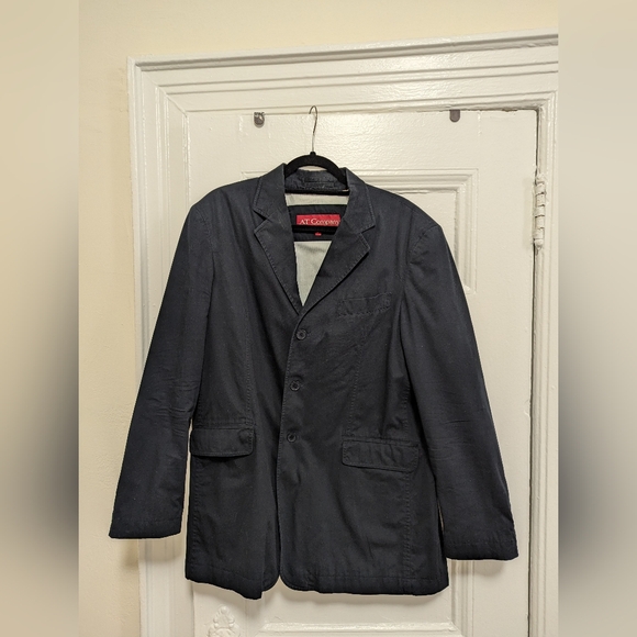 Armand Thiery Casual Navy Blazer sz L - Picture 1 of 3